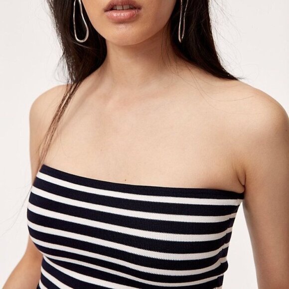 BABATON | Aritzia Essamba Crop Tube Top | Sz. S - Picture 2 of 6